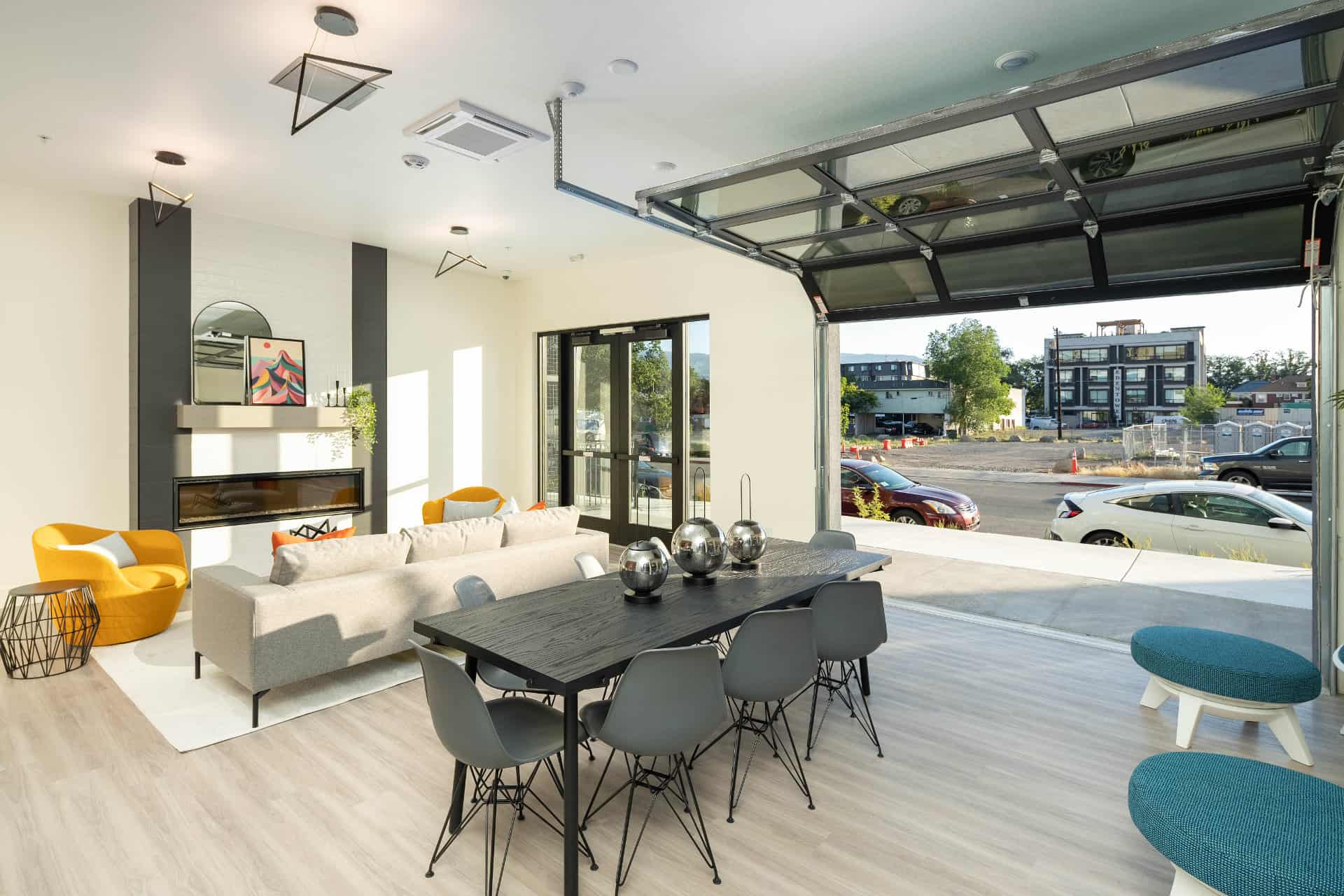 Clubhouse with Door Open